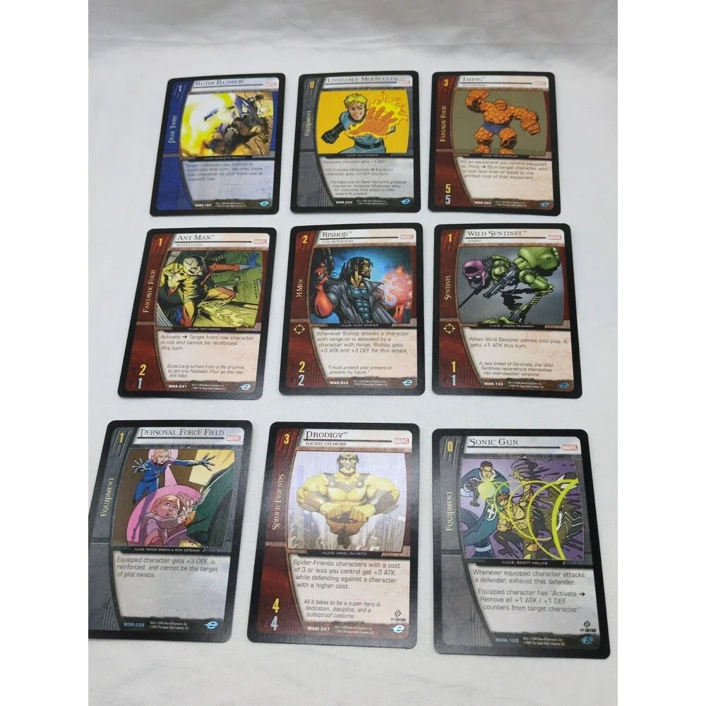(53) Vs System Trading Cards Commons Uncommons